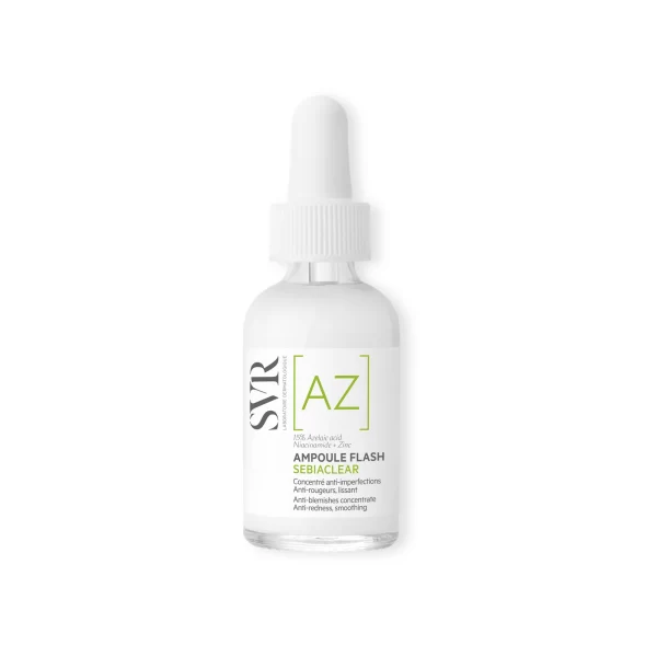 SVR Az Ampoule Flash Sebiaclear